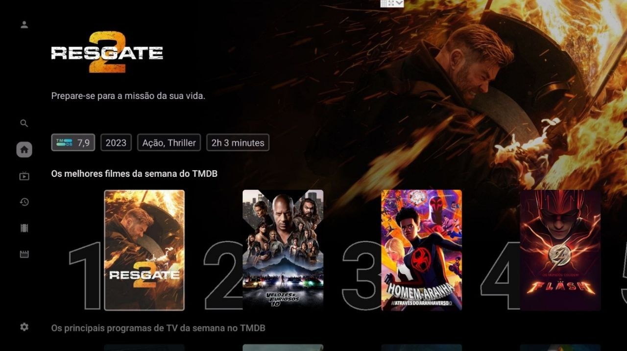 IPTV Versão Netflix (Somente para TV Android)